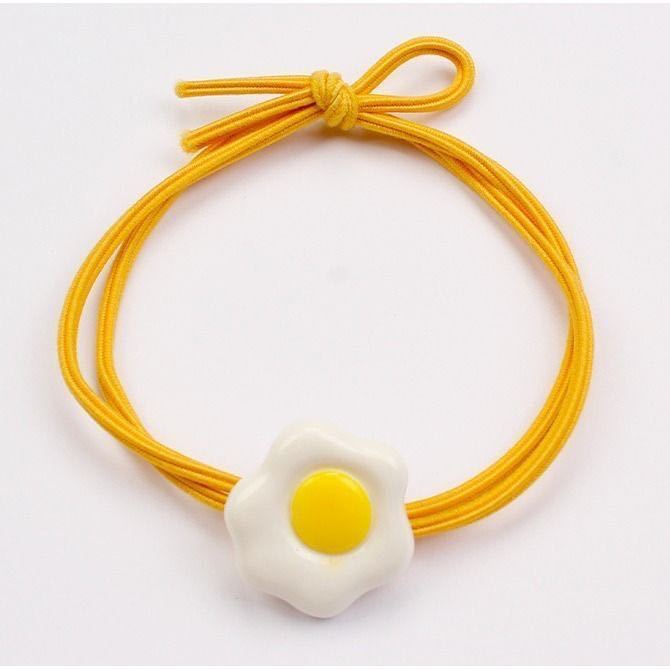 Jewelry WholesaleWholesale Poached Egg Resin Plastic Hair Scrunchies JDC-HS-QiuC002 Hair Scrunchies 秋澈 %variant_option1% %variant_option2% %variant_option3%  Factory Price JoyasDeChina Joyas De China