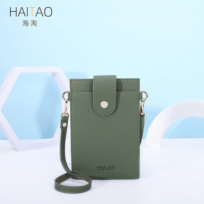 Wholesale Shoulder Bag Solid Color Simple Diagonal MOQ≥3 JDC-SD-HaiT001