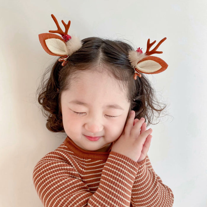 Wholesale Stereo Antlers Children's Hairpin Show Hairpin JDC-HC-XN005