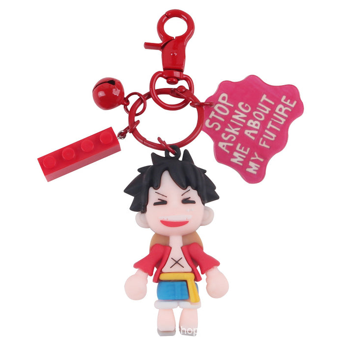 Wholesale Cartoon Silicone Cute Keychain (M) JDC-KC-YiHan011