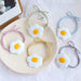 Jewelry WholesaleWholesale Poached Egg Resin Plastic Hair Scrunchies JDC-HS-QiuC002 Hair Scrunchies 秋澈 %variant_option1% %variant_option2% %variant_option3%  Factory Price JoyasDeChina Joyas De China