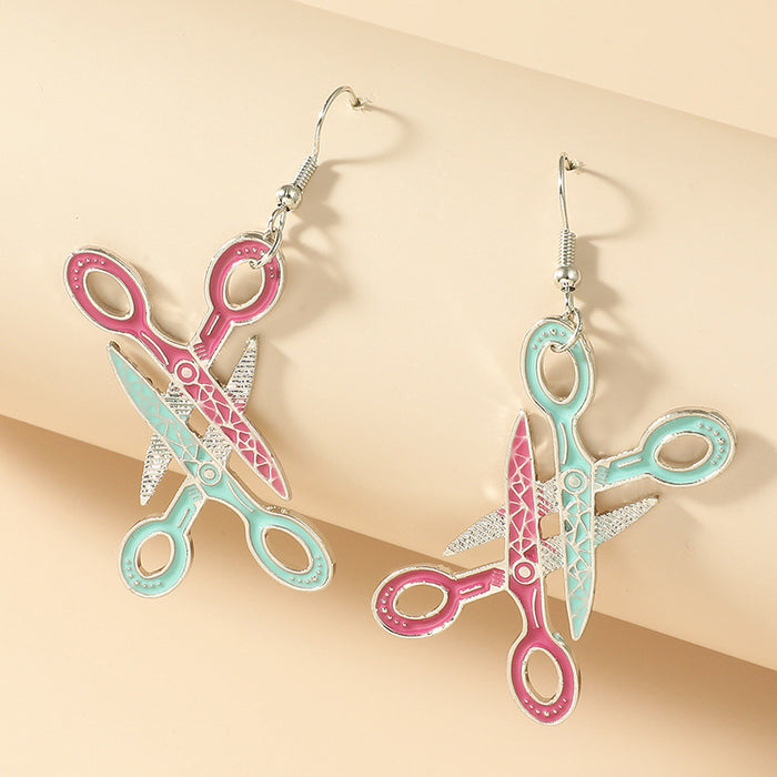 Wholesale Earrings Alloy Acrylic Simple Fun Creative JDC-ES-KAN010