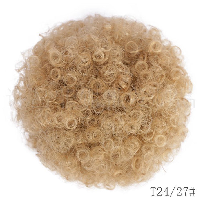 Wholesale Wigs high temperature silk can not be dyed explosive head fluffy MOQ≥3 JDC-WS-FNY007