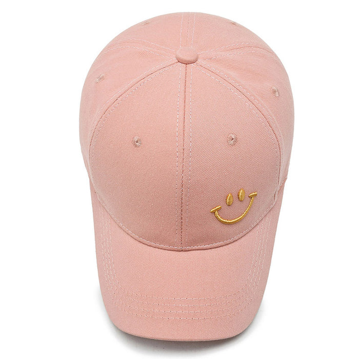 Jewelry WholesaleWholesale Smiley Cotton Baseball Cap JDC-FH-SNY001 Fashionhat 思诺雅 %variant_option1% %variant_option2% %variant_option3%  Factory Price JoyasDeChina Joyas De China