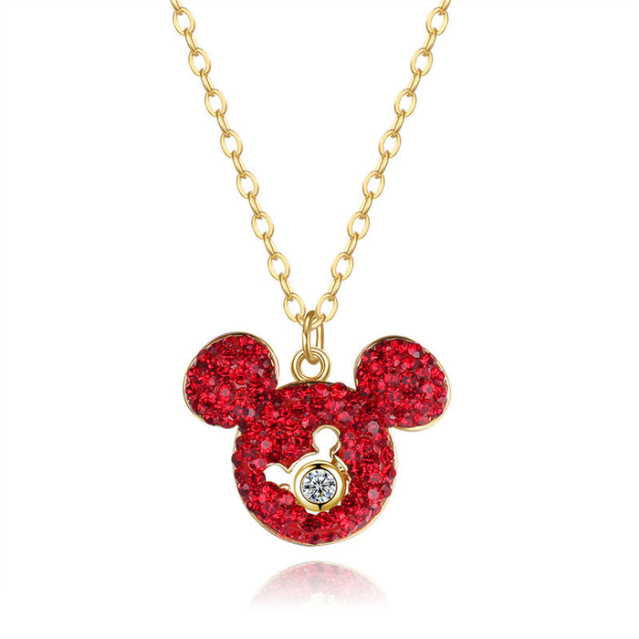 Wholesale Red  Necklace Female Cute Cartoon  (M) JDC-NE-DiL002