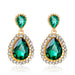 Jewelry WholesaleWholesale vintage crystal green long alloy earrings JDC-ES-GSDB048 Earrings 丹比华比 %variant_option1% %variant_option2% %variant_option3%  Factory Price JoyasDeChina Joyas De China