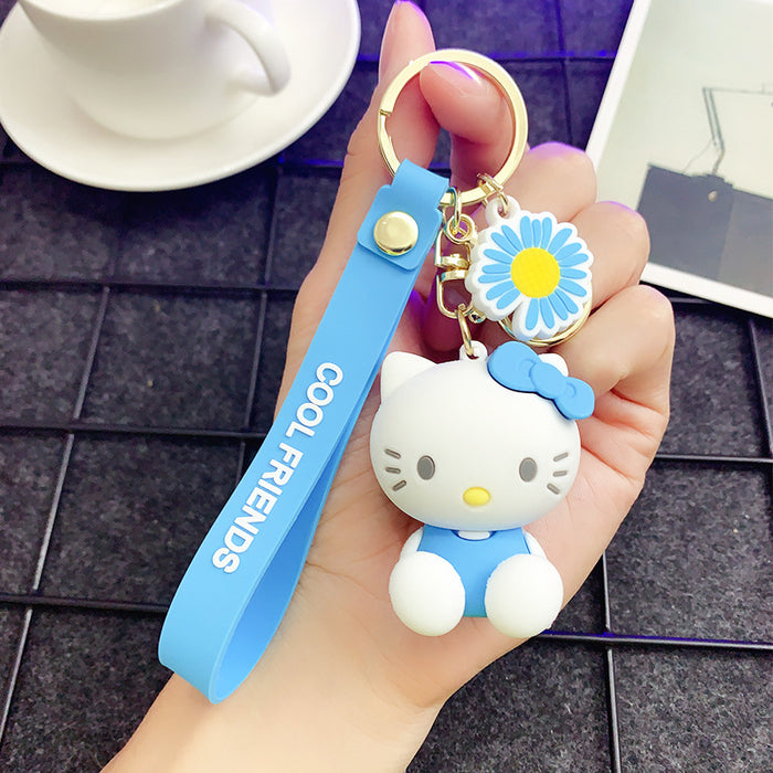 Wholesale cartoon bag pendant doll doll car key chain JDC-KC-OShi011