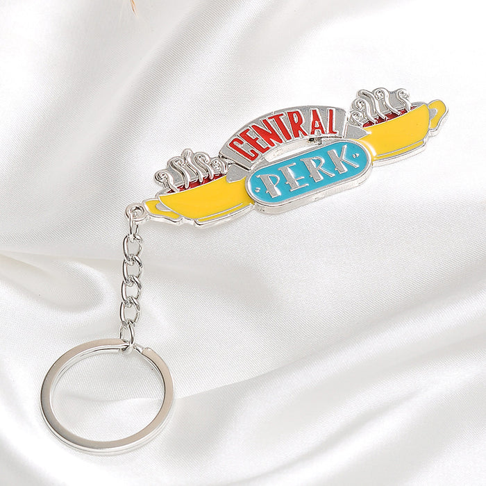 Wholesale Central Perk Alloy Keychain MOQ≥2 JDC-KC-RQai001