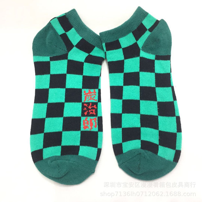 Jewelry WholesaleWholesale cartoon around male and female student socks  MOQ≥3 JDC-SK-MMan001 Sock 漫漫 %variant_option1% %variant_option2% %variant_option3%  Factory Price JoyasDeChina Joyas De China