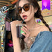 Jewelry WholesaleWholesale rice nail square retro trend Sunglasses JDC-SG-PLS056 Sunglasses 普琳丝 %variant_option1% %variant_option2% %variant_option3%  Factory Price JoyasDeChina Joyas De China