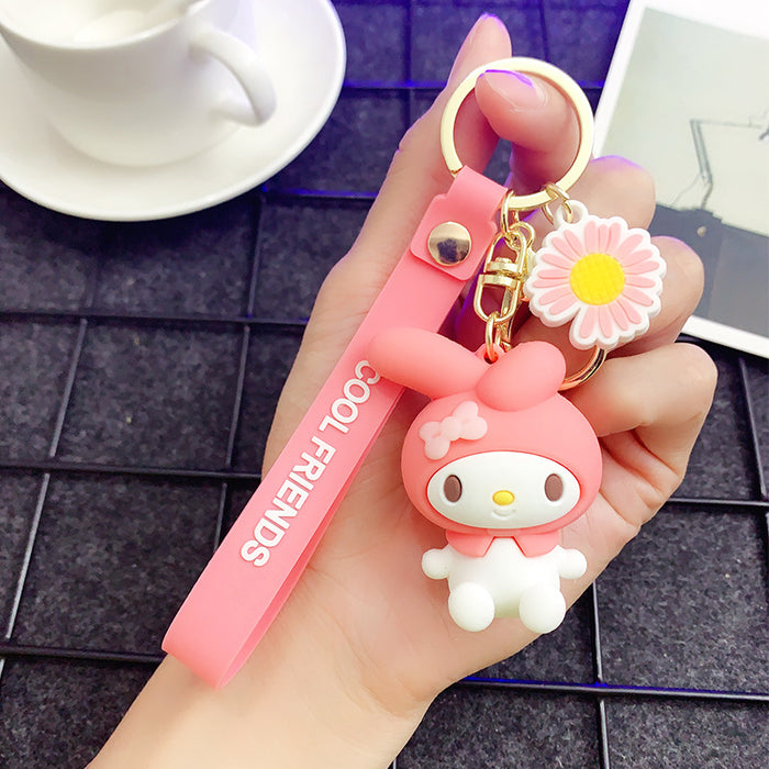 Wholesale cartoon bag pendant doll doll car key chain JDC-KC-OShi011