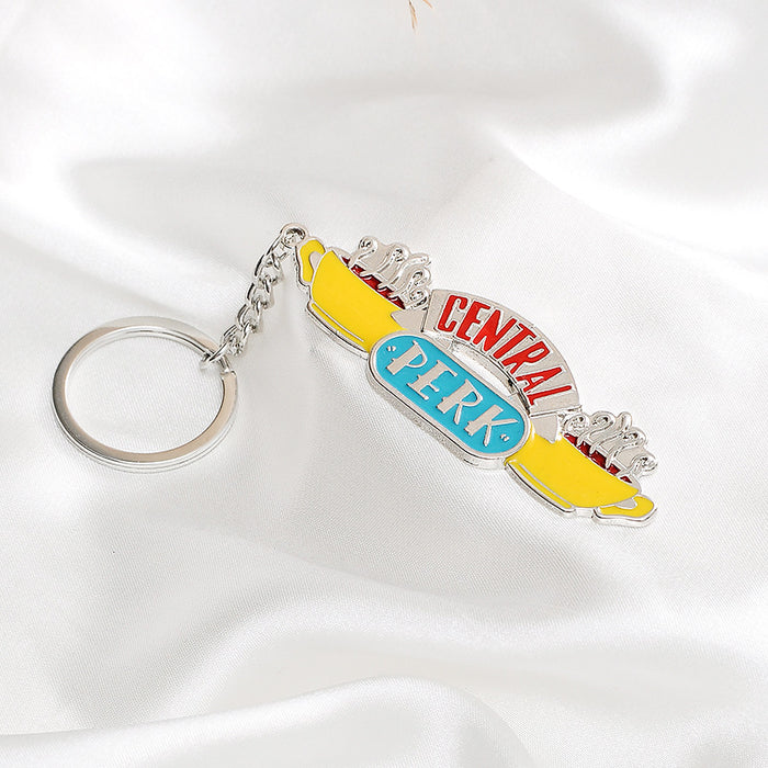 Wholesale Central Perk Alloy Keychain MOQ≥2 JDC-KC-RQai001