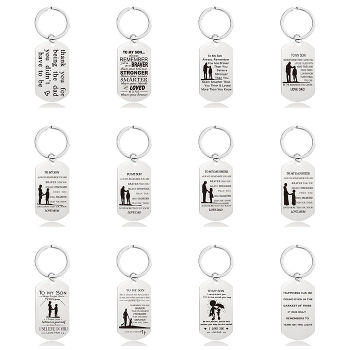 Jewelry WholesaleWholesale Father's Day Metal Keychain JDC-KC-GangGu023 Keychains 钢古 %variant_option1% %variant_option2% %variant_option3%  Factory Price JoyasDeChina Joyas De China