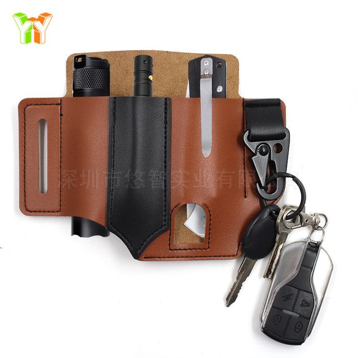 Wholesale EDC Tactical Tool Holster Retro Outdoor Storage Waist Bag MOQ≥2 JDC-FT-YouZ001