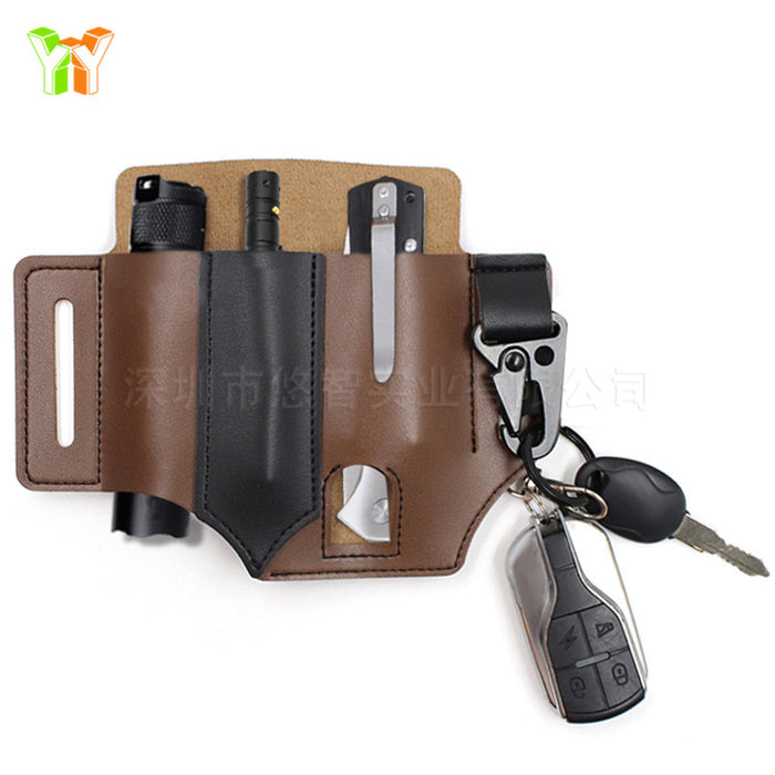 Wholesale EDC Tactical Tool Holster Retro Outdoor Storage Waist Bag MOQ≥2 JDC-FT-YouZ001