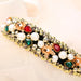 Jewelry WholesaleWholesale Baroque Luxury Gem Beaded Boutique Headband JDC-HD-TanD005 Headband 檀豆 %variant_option1% %variant_option2% %variant_option3%  Factory Price JoyasDeChina Joyas De China