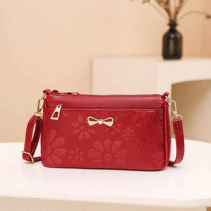 Wholesale PU Material Ladies Bag New Shoulder Messenger Bag JDC-SD-Baima004