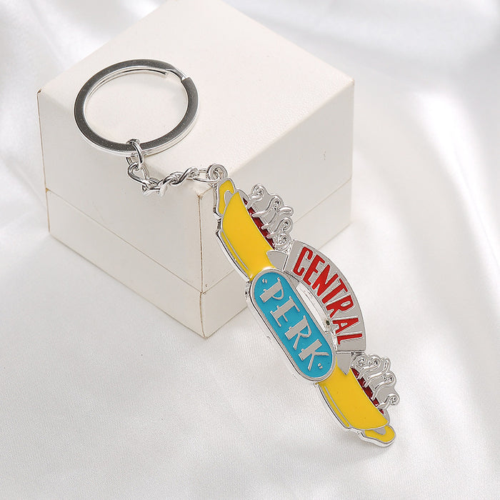 Wholesale Central Perk Alloy Keychain MOQ≥2 JDC-KC-RQai001