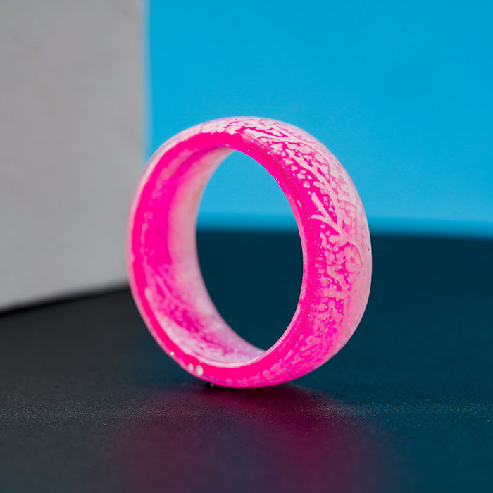 Wholesale Thermochromic Resin Rings JDC-RS-PingD001