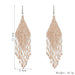 Jewelry WholesaleWholesale Statement Boho Tassel Earrings JDC-ES-YuanQ001 Earrings 圆沁 %variant_option1% %variant_option2% %variant_option3%  Factory Price JoyasDeChina Joyas De China