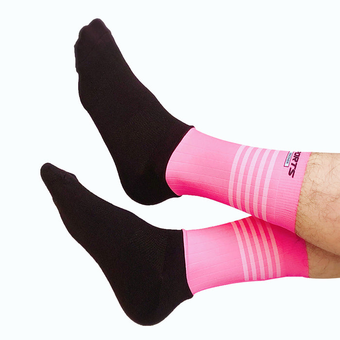 Wholesale Sock Nylon Cycling Socks Cycling Moisture Wicking Mid Tube JDC-SK-QiT006