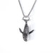 Jewelry WholesaleWholesale shark titanium steel hip hop necklace JDC-NE-MLQ018 Necklaces 米朗奇 %variant_option1% %variant_option2% %variant_option3%  Factory Price JoyasDeChina Joyas De China