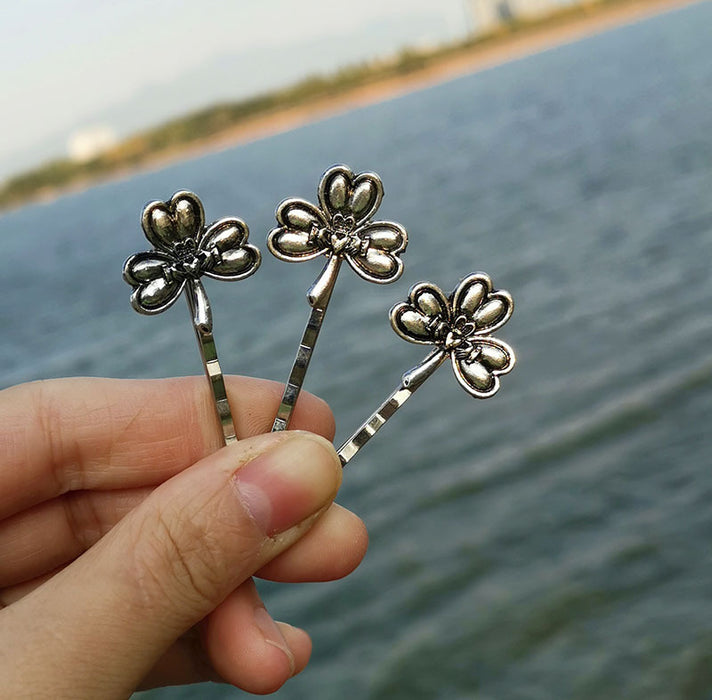 Wholesale Dragonfly Zinc Alloy Hair Clips MOQ≥2 JDC-HC-YiS001