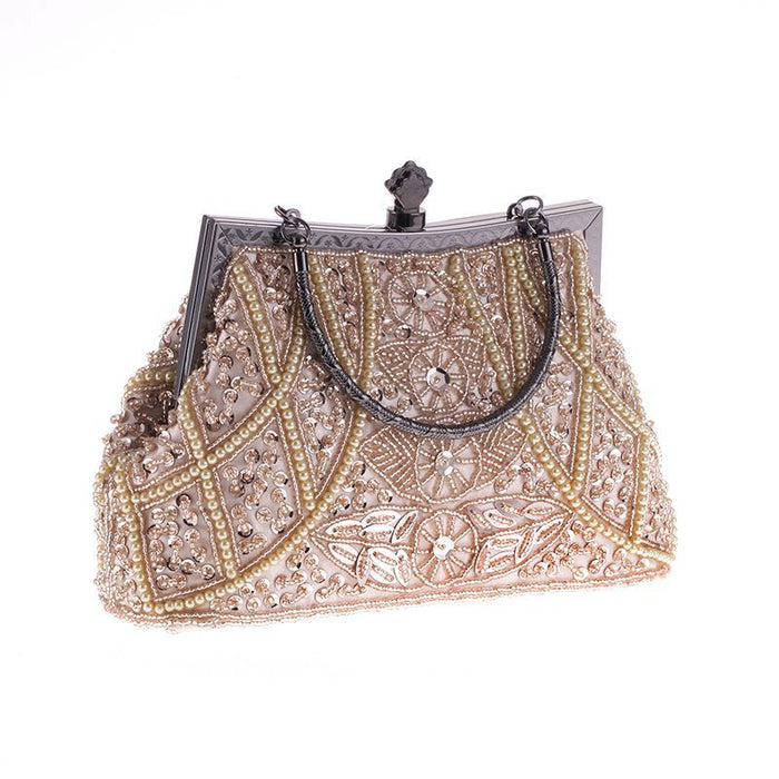 Jewelry WholesaleWholesale Vintage Heavy Craft Beaded Embroidery Bag Evening Bags JDC-HB-Shangy003 Handbags 尚艺 %variant_option1% %variant_option2% %variant_option3%  Factory Price JoyasDeChina Joyas De China