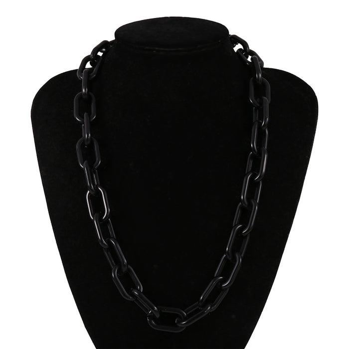 Wholesale Punk Hip Hop Clavicle Acrylic Necklace JDC-NE-GSXR067