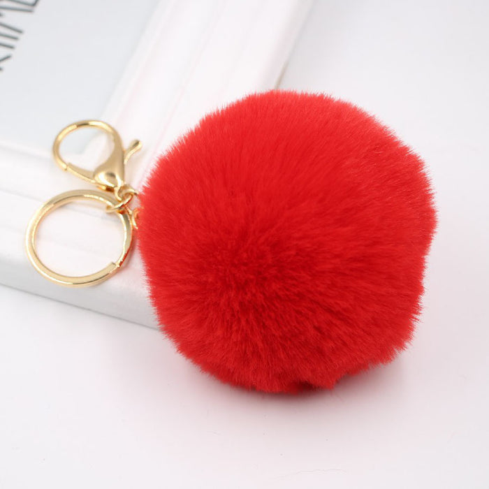 Wholesale Fur Ball Plush Key Chain Hanging JDC-KC-ZuGe081