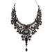 Jewelry WholesaleWholesale vintage black lace necklace JDC-NE-FYi003 Necklaces 丰翼 %variant_option1% %variant_option2% %variant_option3%  Factory Price JoyasDeChina Joyas De China