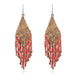 Jewelry WholesaleWholesale Statement Boho Tassel Earrings JDC-ES-YuanQ001 Earrings 圆沁 %variant_option1% %variant_option2% %variant_option3%  Factory Price JoyasDeChina Joyas De China