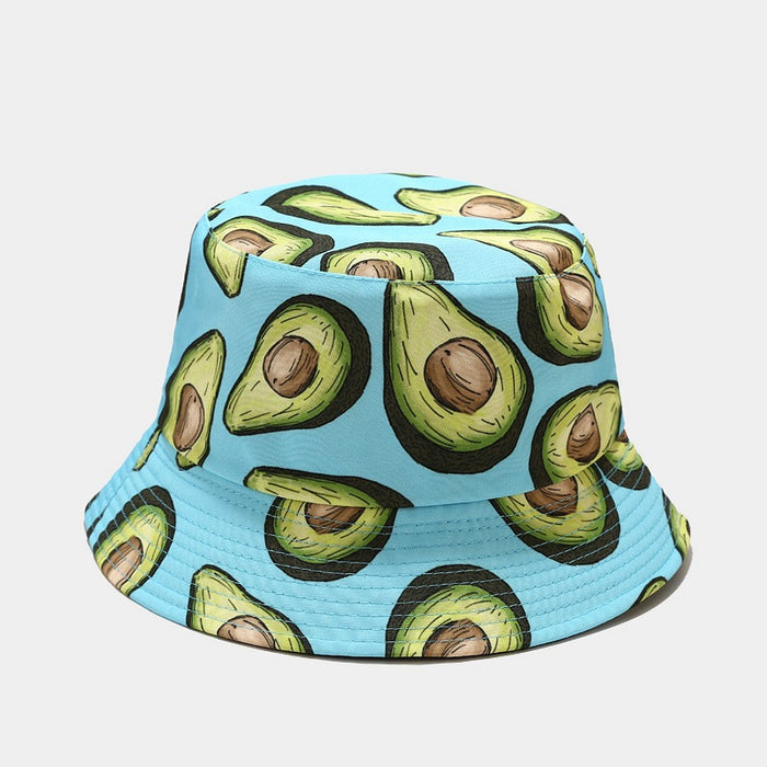 Jewelry WholesaleWholesale Polyester Avocado Bucket Hat Visor Hat JDC-FH-LvYi008 Fashionhat 吕奕 %variant_option1% %variant_option2% %variant_option3%  Factory Price JoyasDeChina Joyas De China