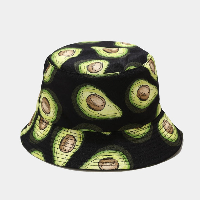 Jewelry WholesaleWholesale Polyester Avocado Bucket Hat Visor Hat JDC-FH-LvYi008 Fashionhat 吕奕 %variant_option1% %variant_option2% %variant_option3%  Factory Price JoyasDeChina Joyas De China