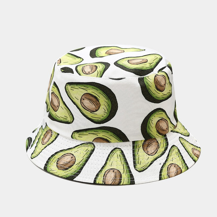 Jewelry WholesaleWholesale Polyester Avocado Bucket Hat Visor Hat JDC-FH-LvYi008 Fashionhat 吕奕 %variant_option1% %variant_option2% %variant_option3%  Factory Price JoyasDeChina Joyas De China