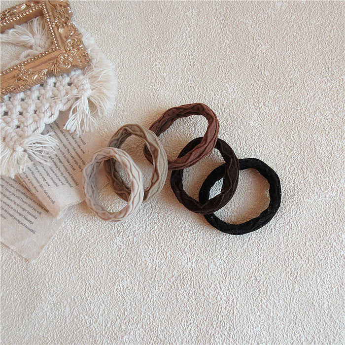 Wholesale Hair Scrunchies Ins headband small rubber band hair band JDC-HS-WanD002