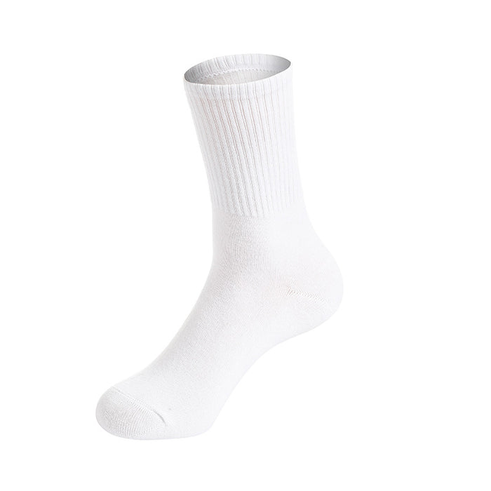 Wholesale Socks Cotton Solid Color Tall Socks JDC-SK-CXing001