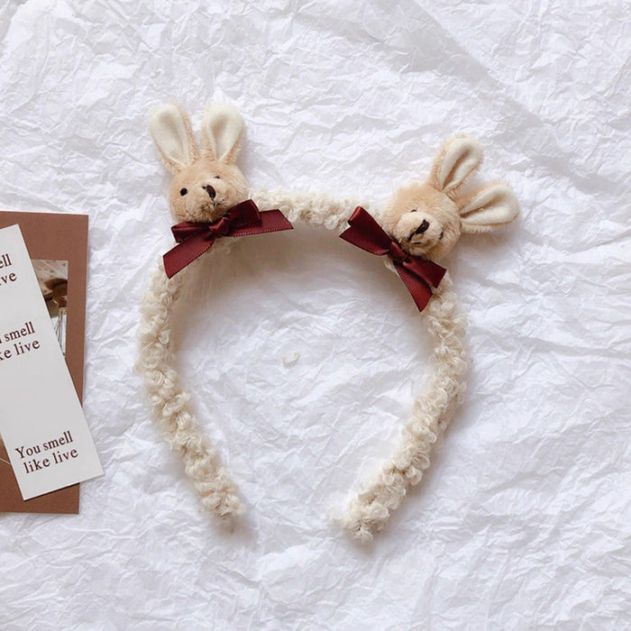 Wholesale headband cloth cartoon bunny ears bear JDC-HD-CMSP005