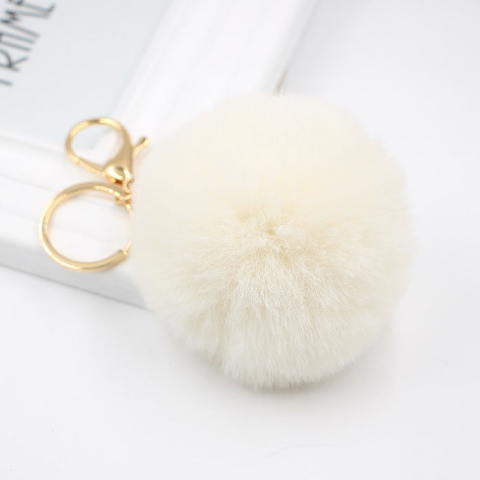 Wholesale Fur Ball Plush Key Chain Hanging JDC-KC-ZuGe081