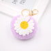 Jewelry WholesaleWholesale Alloy Faux Hair Avocado Daisy Hair Ball Pom Pom Keychain JDC-KC-Zuge040 Keychains 祖格 %variant_option1% %variant_option2% %variant_option3%  Factory Price JoyasDeChina Joyas De China