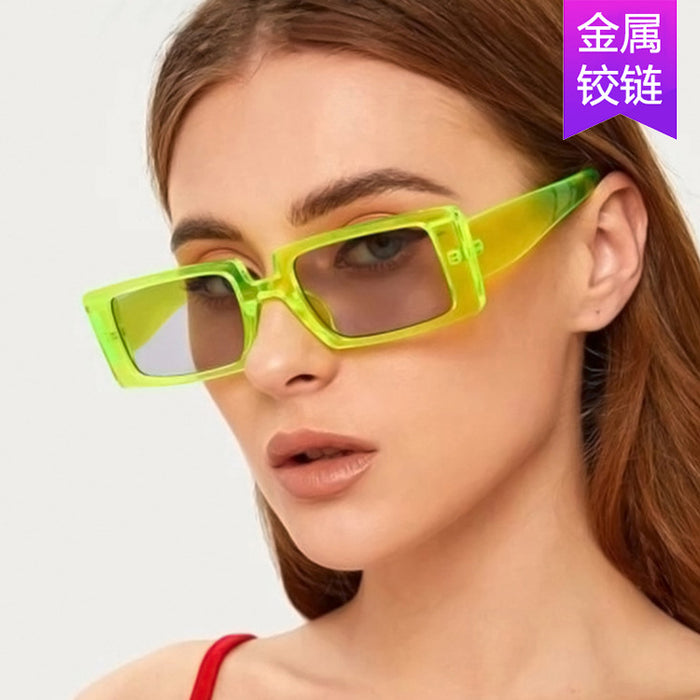 Wholesale Sunglasses PC Square Small Frame JDC-SG-PLS106