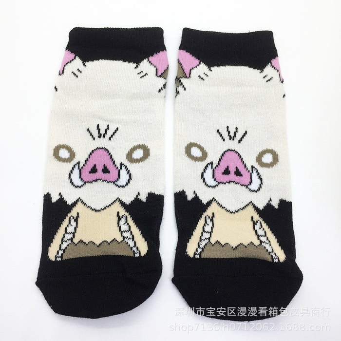 Jewelry WholesaleWholesale cartoon around male and female student socks  MOQ≥3 JDC-SK-MMan001 Sock 漫漫 %variant_option1% %variant_option2% %variant_option3%  Factory Price JoyasDeChina Joyas De China