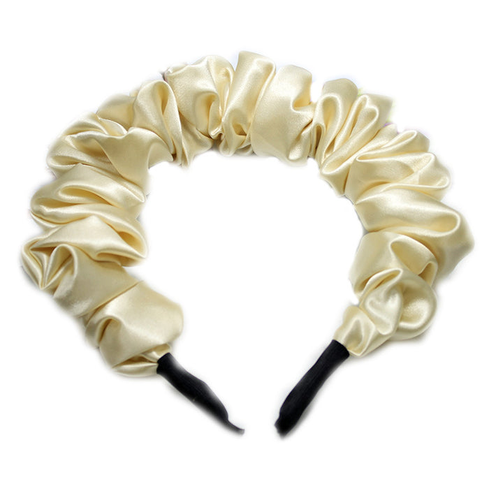 Wholesale solid color three-dimensional pleated headband JDC-HD-Lizhen001