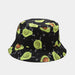 Jewelry WholesaleWholesale Polyester Avocado Bucket Hat Visor Hat JDC-FH-LvYi008 Fashionhat 吕奕 %variant_option1% %variant_option2% %variant_option3%  Factory Price JoyasDeChina Joyas De China