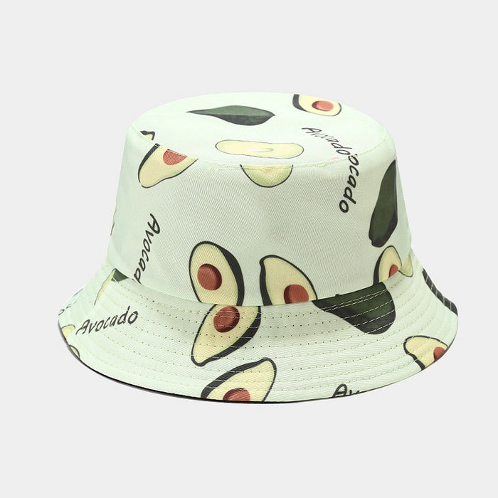 Jewelry WholesaleWholesale Polyester Avocado Bucket Hat Visor Hat JDC-FH-LvYi008 Fashionhat 吕奕 %variant_option1% %variant_option2% %variant_option3%  Factory Price JoyasDeChina Joyas De China