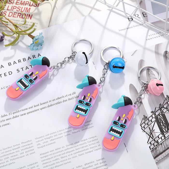 Jewelry WholesaleWholesale cartoon scooter bell pendant keychain JDC-KC-YuHan001 Keychains 瑜涵 %variant_option1% %variant_option2% %variant_option3%  Factory Price JoyasDeChina Joyas De China