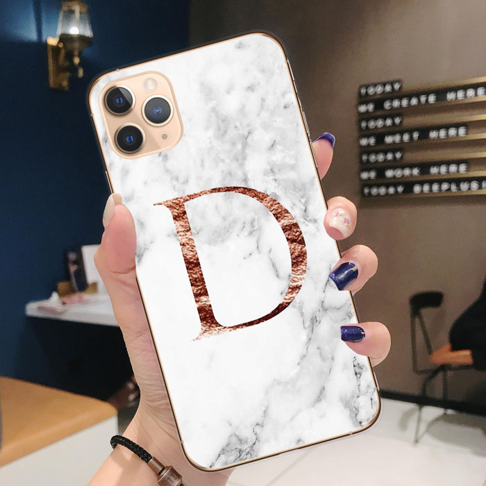 Jewelry WholesaleWholesale marble letters are available for iPhone12 transparent phone case JDC-PC-KEX002 Phone Cases 科讯 %variant_option1% %variant_option2% %variant_option3%  Factory Price JoyasDeChina Joyas De China