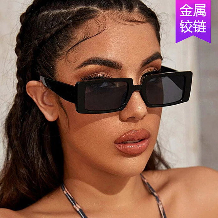 Wholesale Sunglasses PC Square Small Frame JDC-SG-PLS106