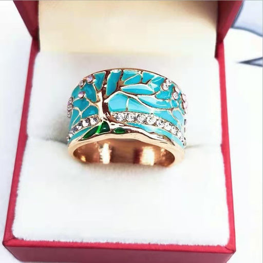 Jewelry WholesaleWholesale gum tree flower accessories vintage ring JDC-RS-Chenrui013 Rings 晨睿 %variant_option1% %variant_option2% %variant_option3%  Factory Price JoyasDeChina Joyas De China