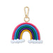 Jewelry WholesaleWholesale Alloy Cotton Thread Hair Ball Rainbow Woven Keychain JDC-KC-JM009 Keychains 杰米 %variant_option1% %variant_option2% %variant_option3%  Factory Price JoyasDeChina Joyas De China